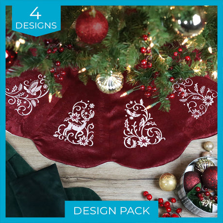 Christmas Tree Skirt Design Pack