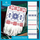 Nordic Winter Repeatable Border Design Pack