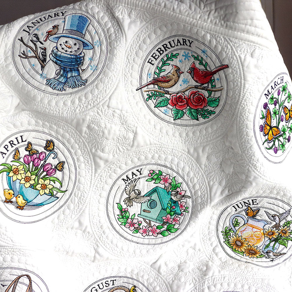 Stamps of the Month Design Pack