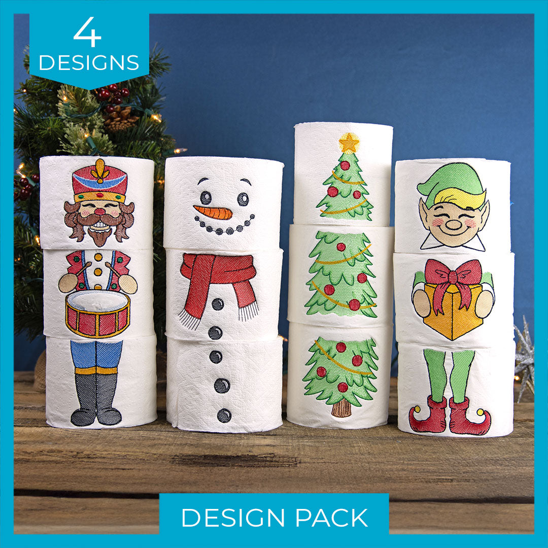 Stackable Toilet Paper Design Pack