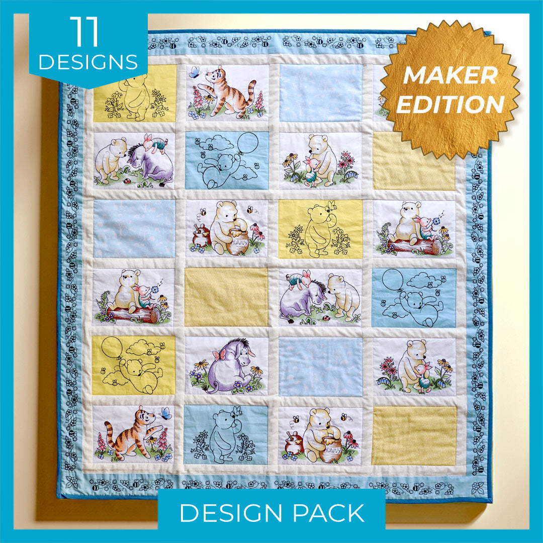 Pooh Bear and Friends Design Pack