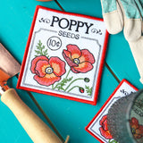 Garden Seed Packet Coasters (In-the-Hoop) Design Pack