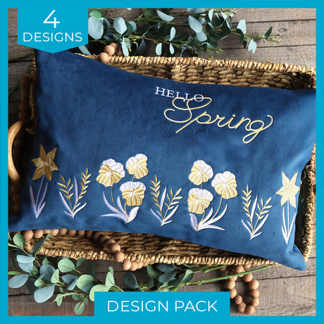 Hello Spring Florals Design Pack