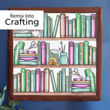 Build a Crafty Bookshelf Quilt Design Pack