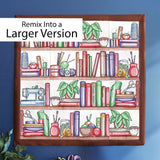 Build a Crafty Bookshelf Quilt Design Pack