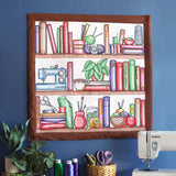 Build a Crafty Bookshelf Quilt Design Pack