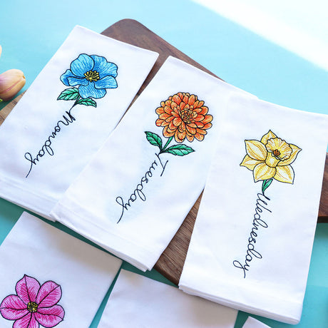 Days of the Week Florals Design Pack