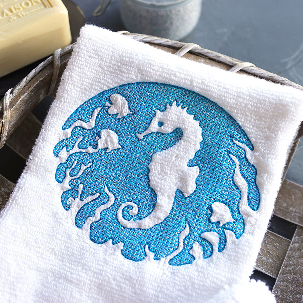 Serene Ocean Creatures (Embossed) Design Pack