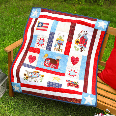 Primitive Americana (Heirloom Applique) Design Pack