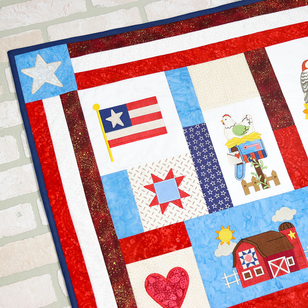 Primitive Americana (Heirloom Applique) Design Pack