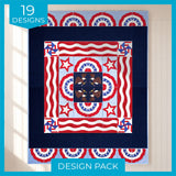 U.S. Patriotic Quilt Design Pack - Vault Edition