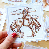 Western Stamp Coasters (In-the-Hoop) Design Pack