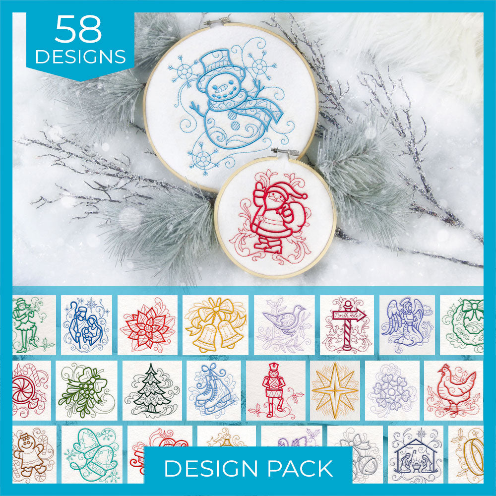 Christmas & Winter Doodles Design Pack
