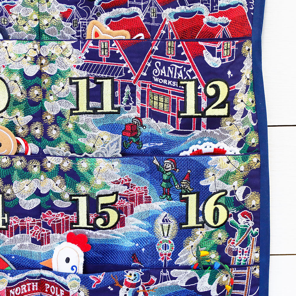North Pole Village Advent Calendar Design Pack
