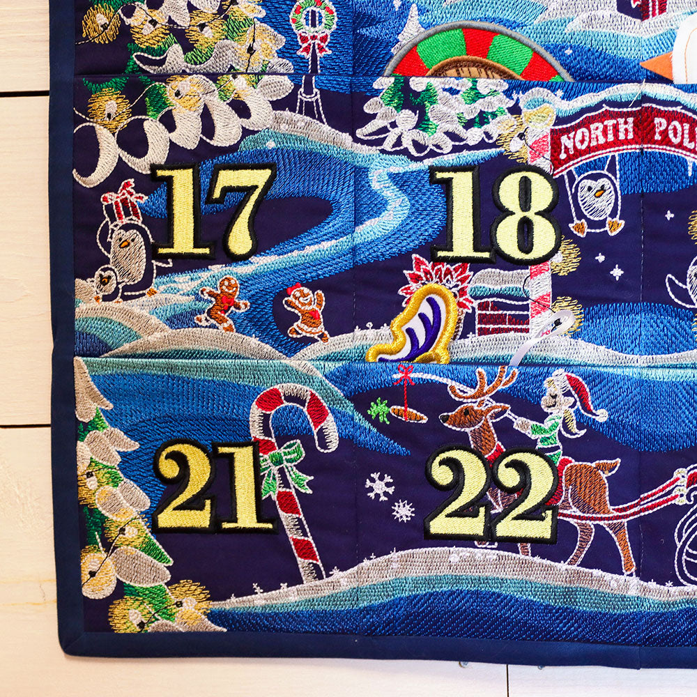 North Pole Village Advent Calendar Design Pack