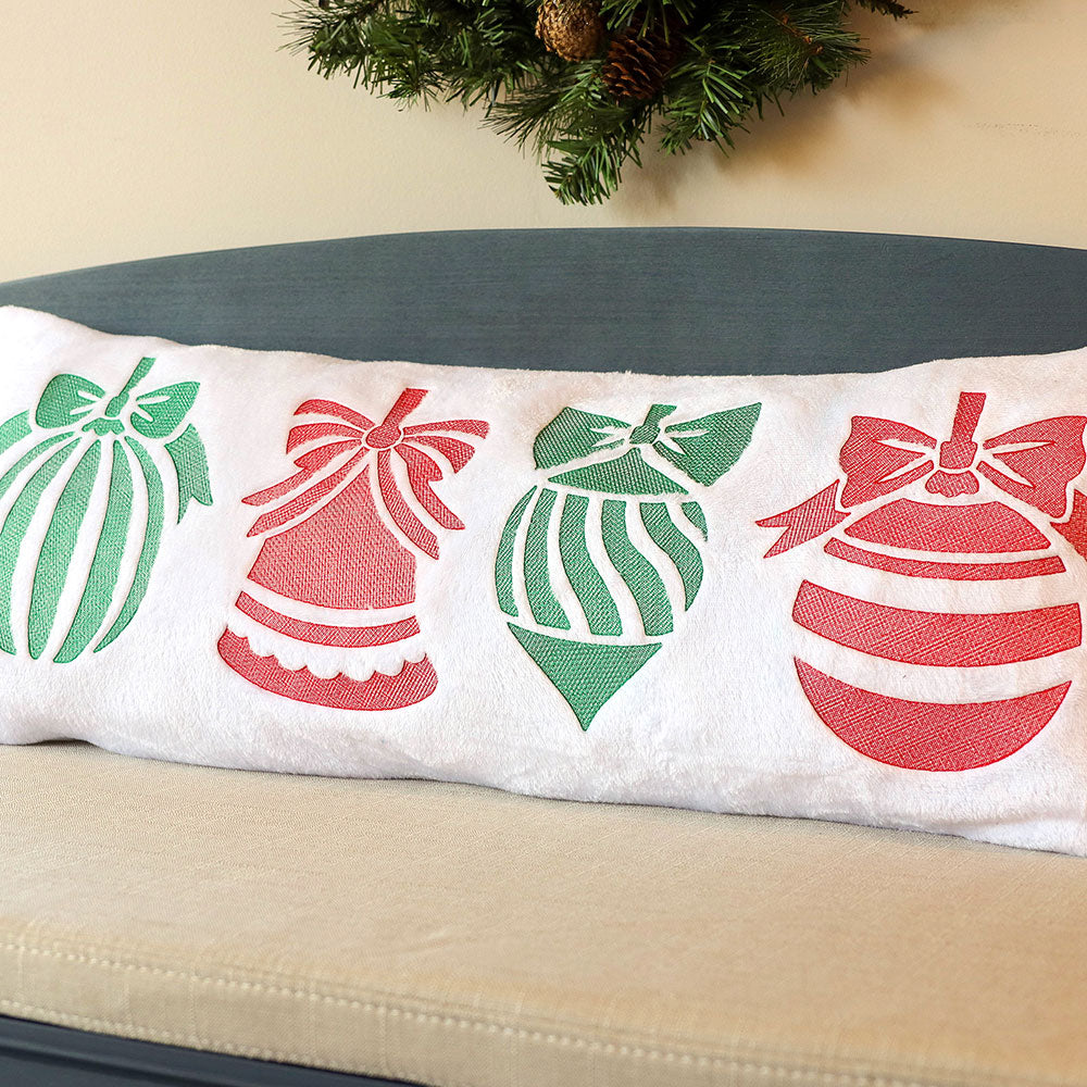 Festive Ornaments (Embossed) Design Pack