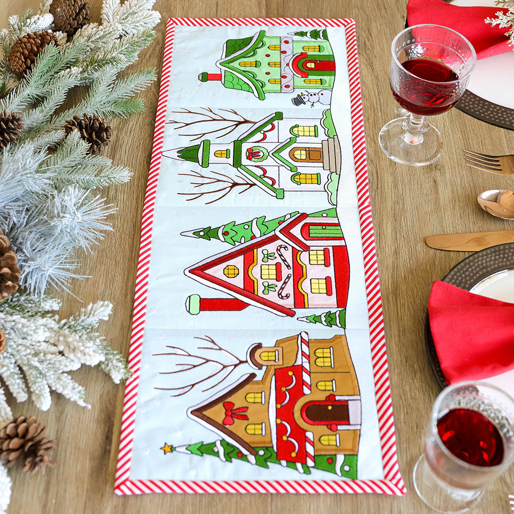 Christmas Village Build-a-Scene (Applique) Design Pack