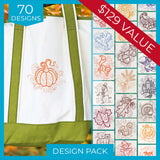 Fall and Halloween Doodles Design Pack