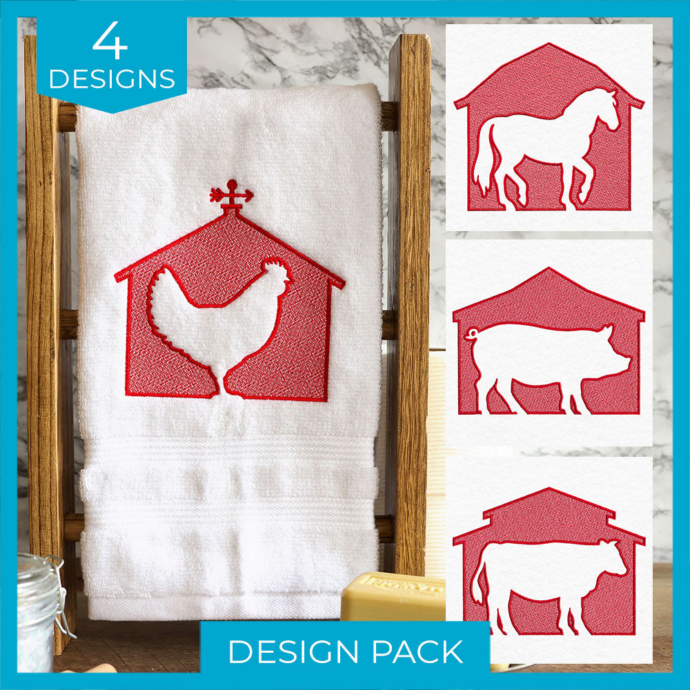 Barn Buddies (Embossed) Design Pack