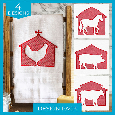 Barn Buddies (Embossed) Design Pack