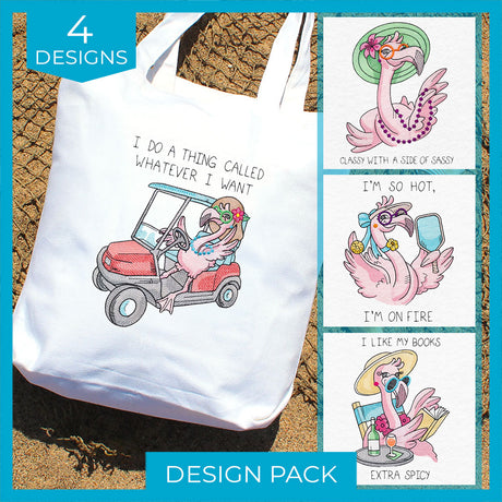 Flora Flamingo Design Pack