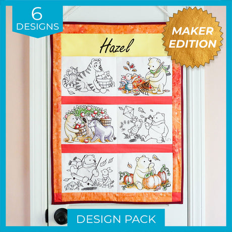 Pooh Bear and Friends in Fall Design Pack