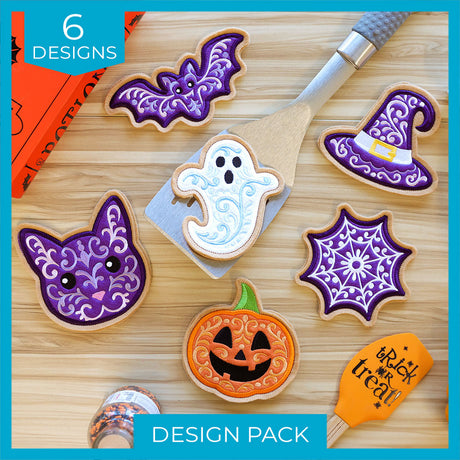 Halloween Cookies (In-the-Hoop) Design Pack