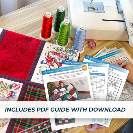 Pooh Bear and Friends at Christmas Design Pack
