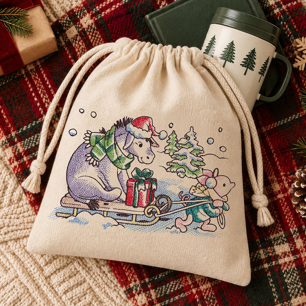 Pooh Bear and Friends at Christmas Design Pack