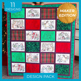 Pooh Bear and Friends at Christmas Design Pack