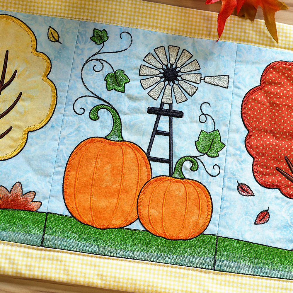 Fall Farm Build-a-Scene (Applique) Design Pack