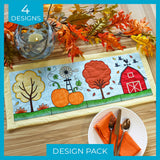 Fall Farm Build-a-Scene (Applique) Design Pack