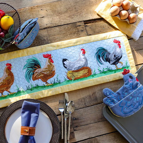Chicken Build-a-Scene (Applique) Design Pack