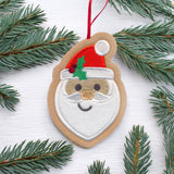 Santa Cookie Ornament (In-the-Hoop)