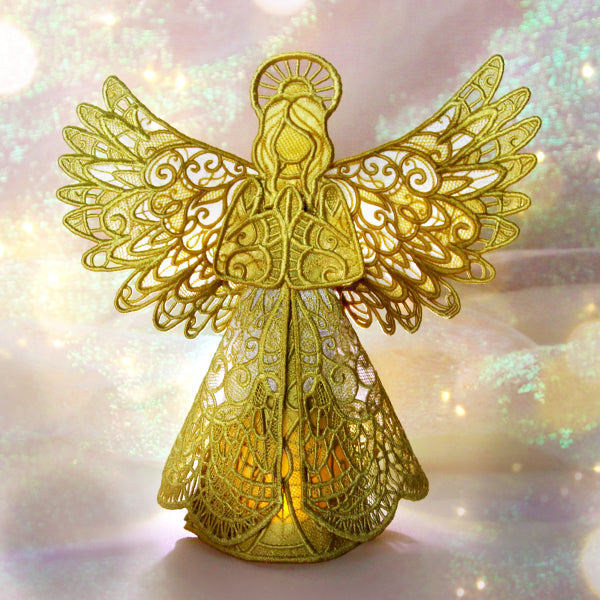 Organza Angel in 3D (Lace)