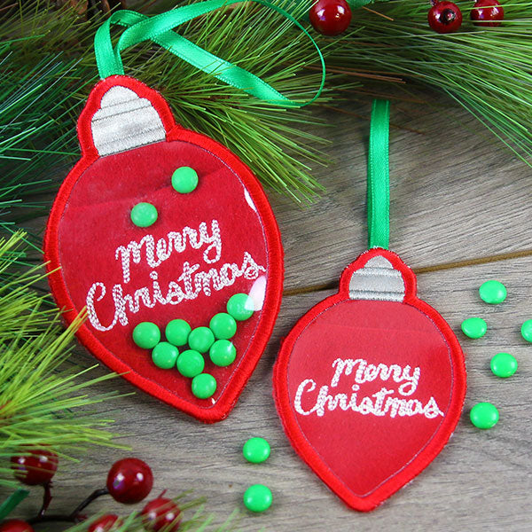 Ornament Treat Holder (In-the-Hoop)