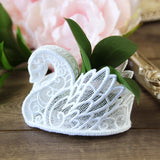 Elegant Swan in 3D (Lace)