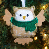 Adorable Winter Owl Ornament (In-the-Hoop)