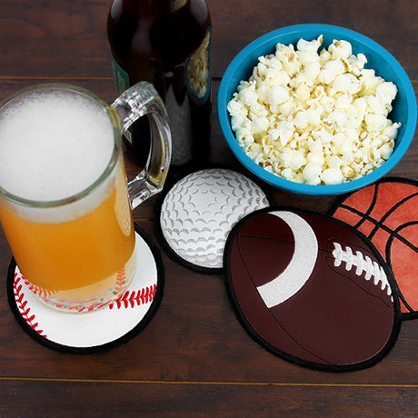 Baseball Coaster (In-the-Hoop)