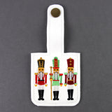 Christmas Nutcrackers Hand Sanitizer Keychain (In-the-Hoop)