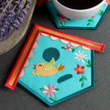 Joyful Birdhouse Trivet (In-the-Hoop)