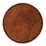 Ginkgo Leaf Coaster (In-the-Hoop)