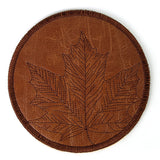 Maple Leaf Coaster (In-the-Hoop)