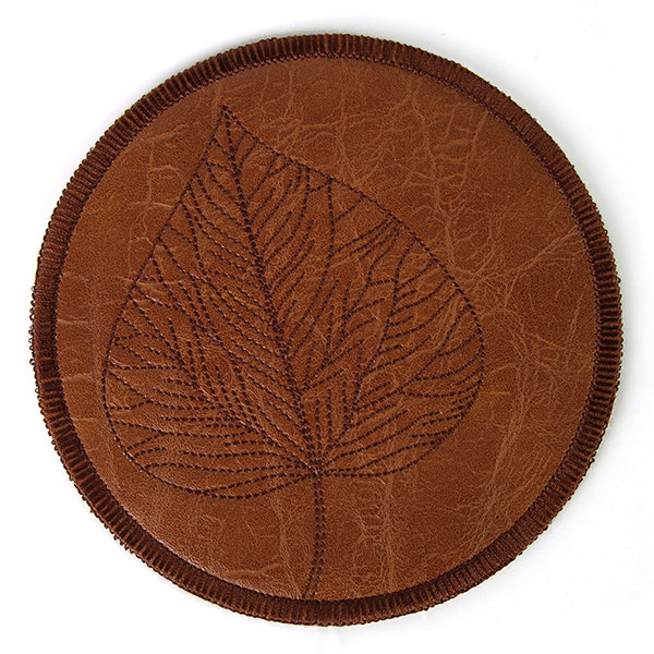 Aspen Leaf Coaster (In-the-Hoop)