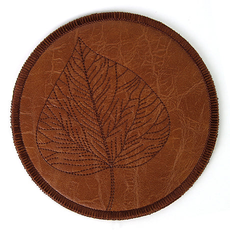Aspen Leaf Coaster (In-the-Hoop)