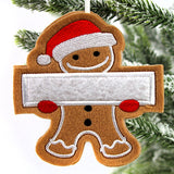 Father Gingerbread Ornament (In-the-Hoop)
