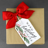 Warm Holiday Wishes Tag (In-the-Hoop)