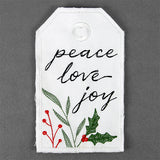 Peace Love Joy Tag (In-the-Hoop)