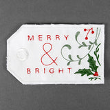 Merry & Bright Tag (In-the-Hoop)