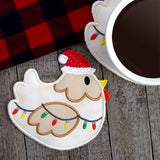 Fa-la-la Festive Chicken Trivet (In-the-Hoop)